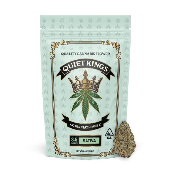 Quiet Kings | Kali Mist | Quality Cannabis Flower | 3.5g