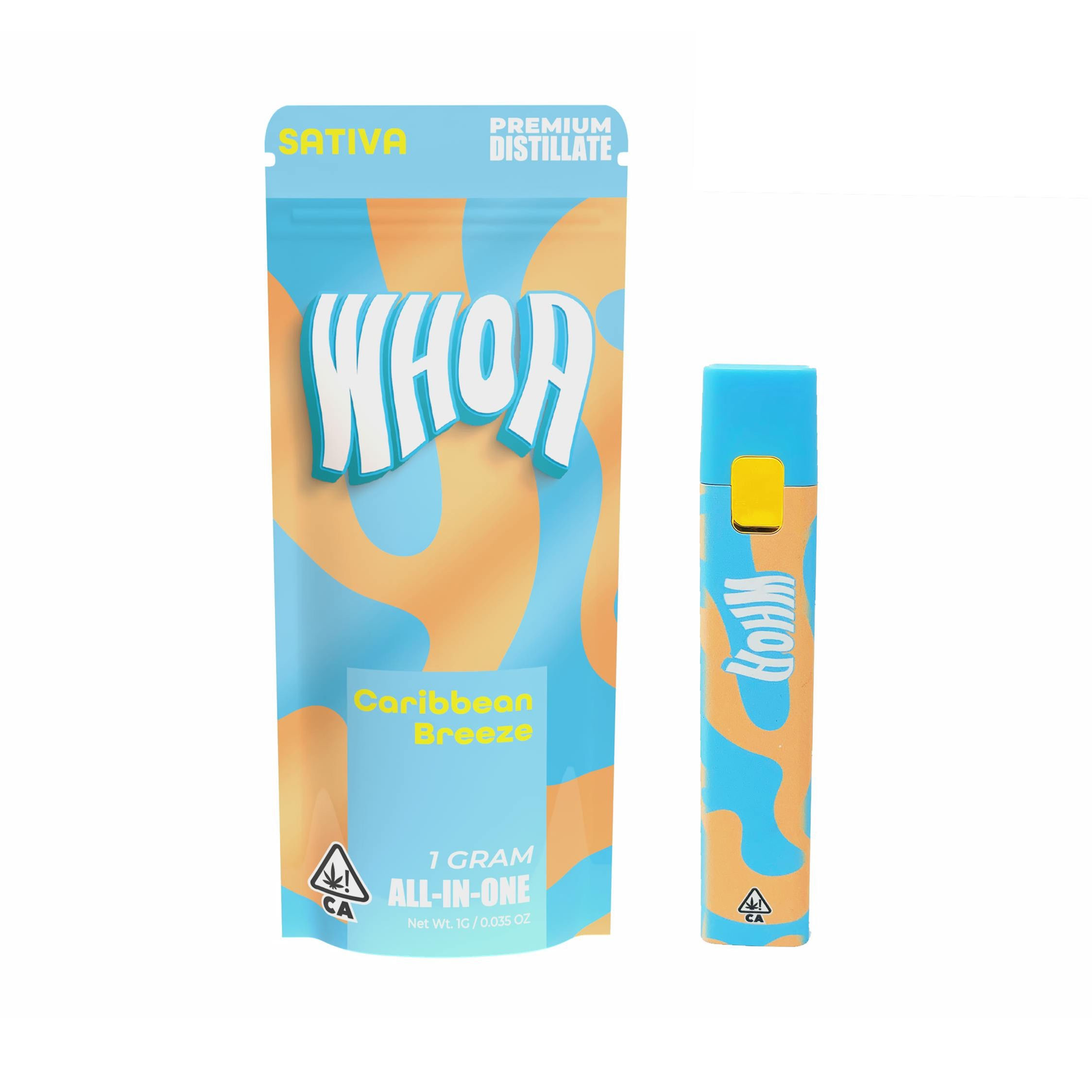 Whoa | Caribbean Breeze | AIO Disposable | 1G