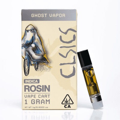 Clsics | Ghost Vapor | Live Rosin Cartridge | 1g