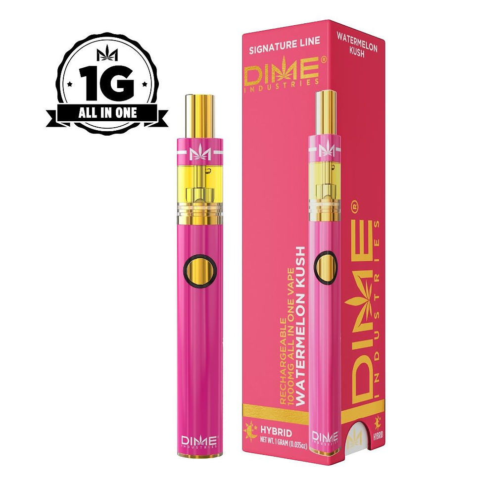 Dime Industries | Watermelon Kush | Signature Line Disposable | 1G