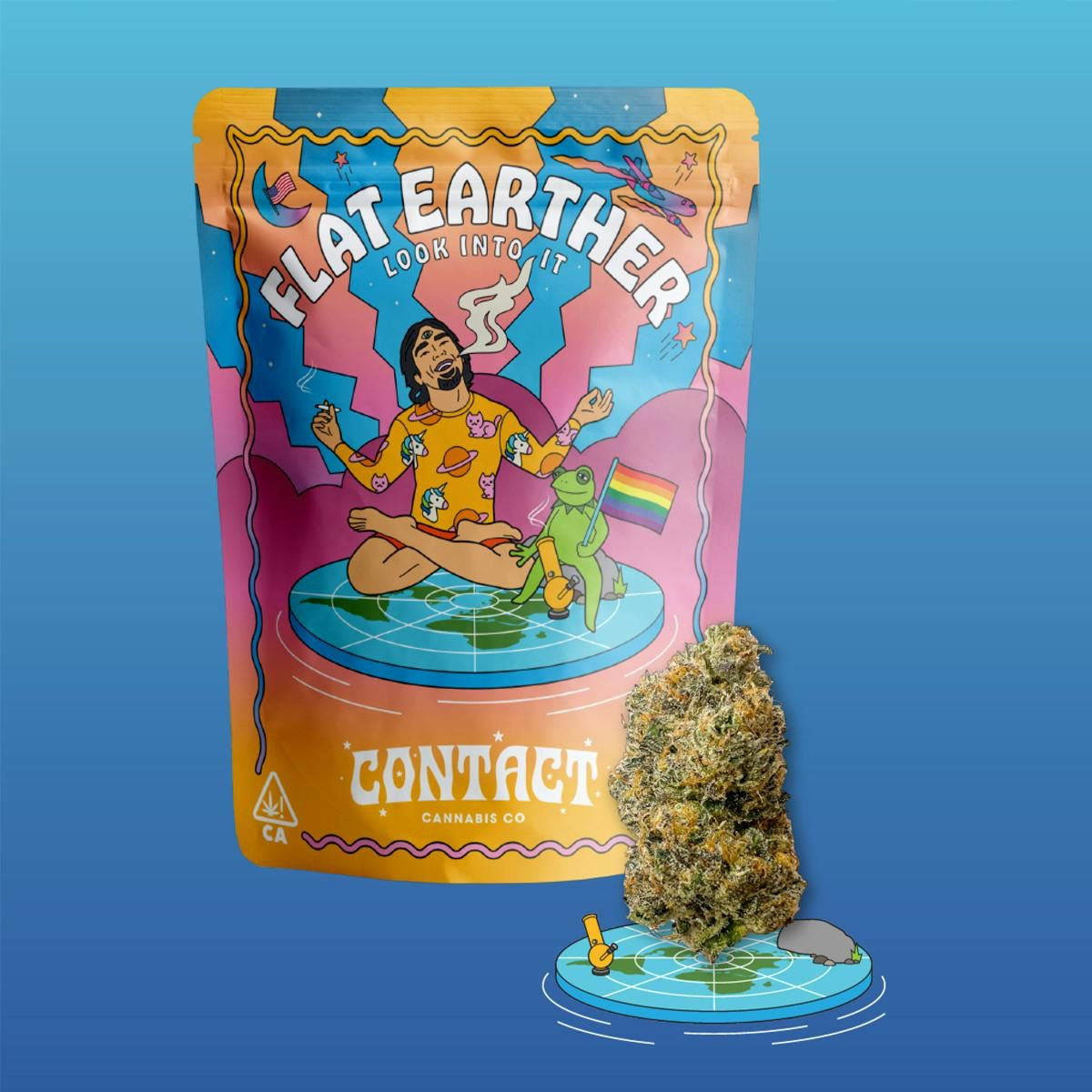 Contact Cannabis | Flat Earther |  Flower |  3.5g