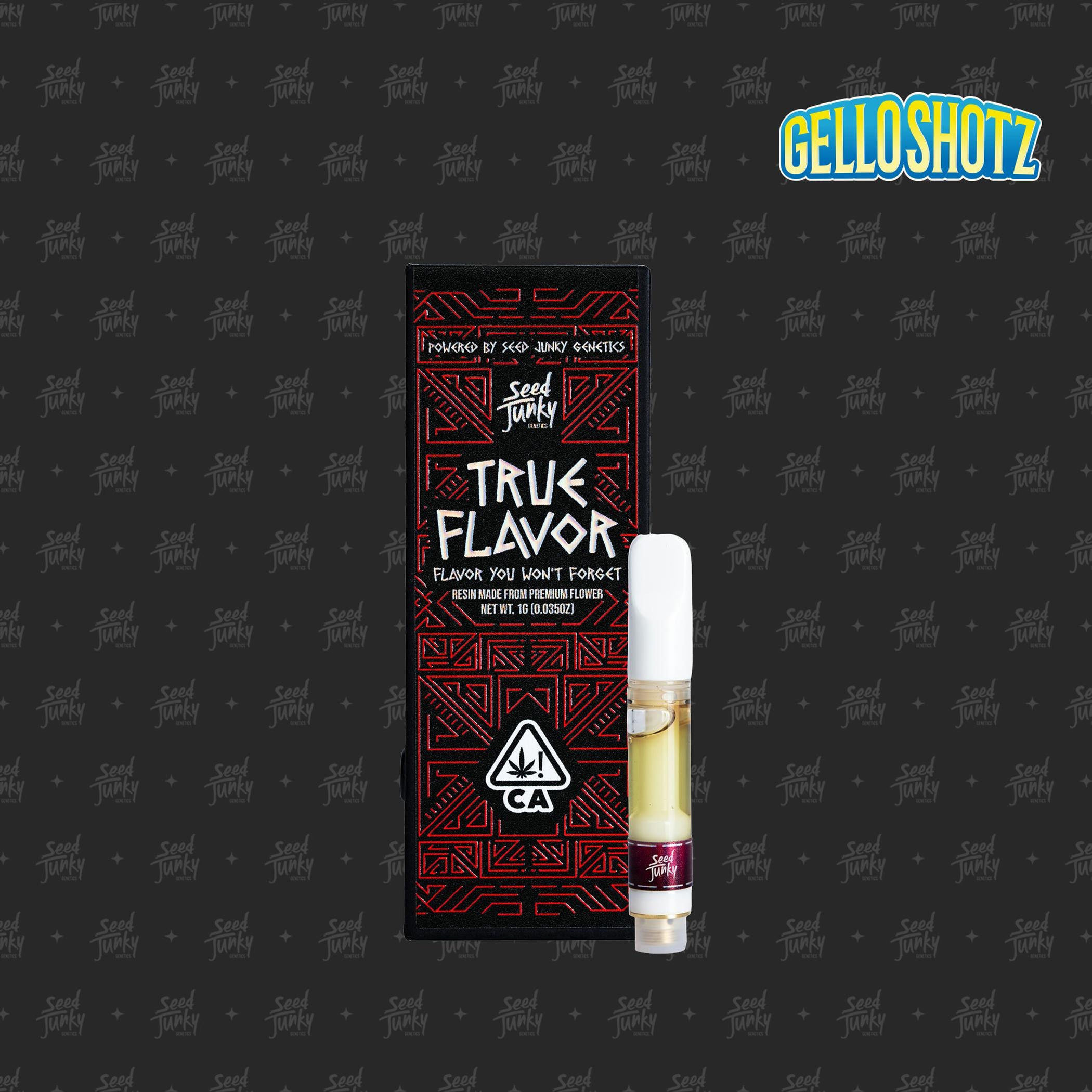 Seed Junky | Gello Shotz | True Flavor Vape | 1G