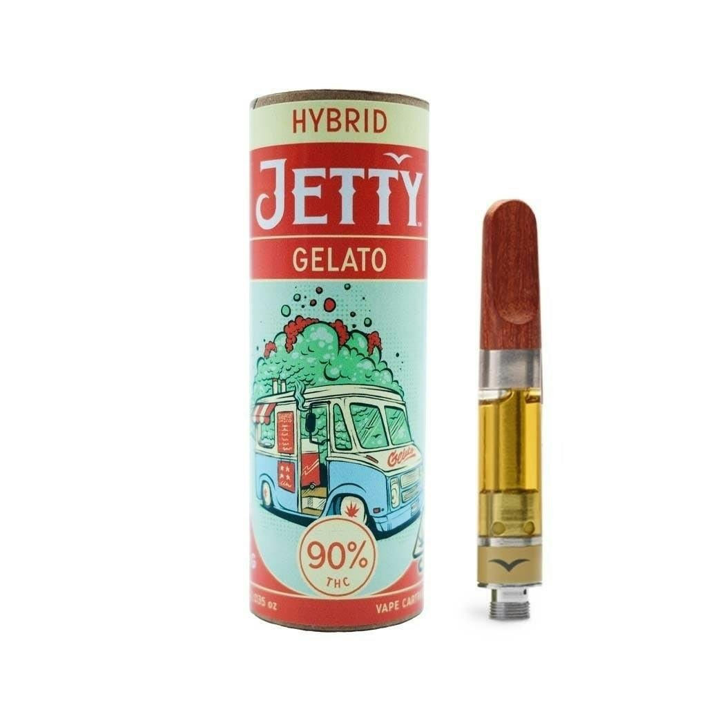 Jetty Extracts | Gelato High THC Cartridge | 1G