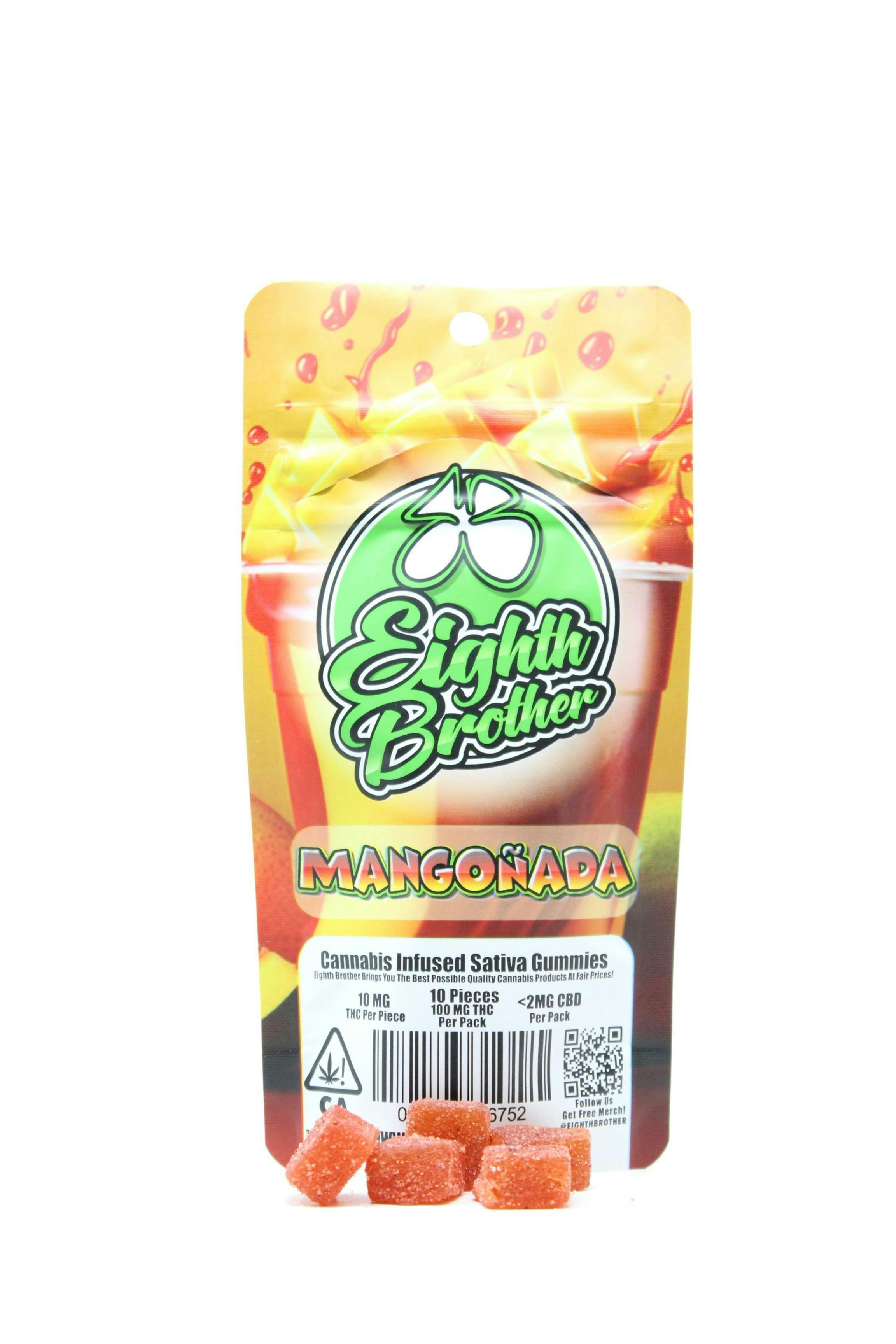 Eighth Brother | Mangonada| Infused Gummies |100mg THC