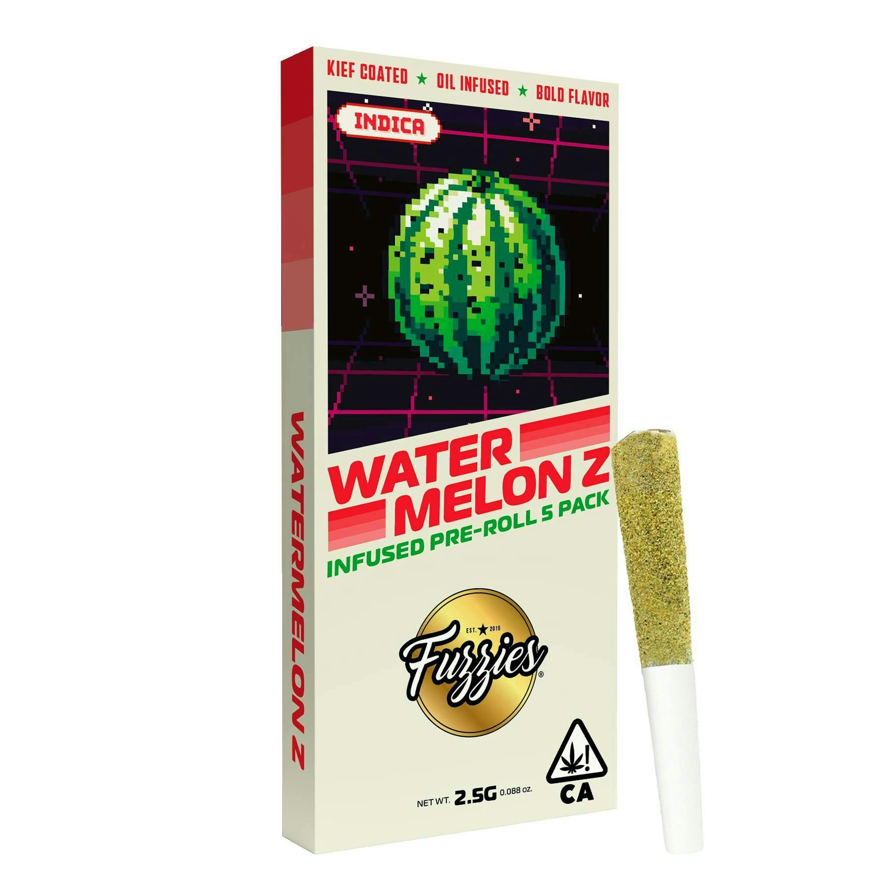 Fuzzies | Originals | Watermelon Z | Infused Joints | 0.5g each | 5pk