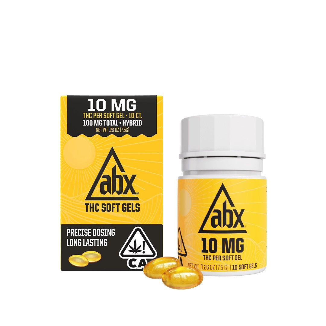 ABX / AbsoluteXtracts | 10mg THC Soft Gels | 10ct