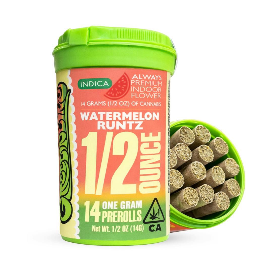 Greenline | Watermelon Runtz | Pre-Rolls 14pk | 14g