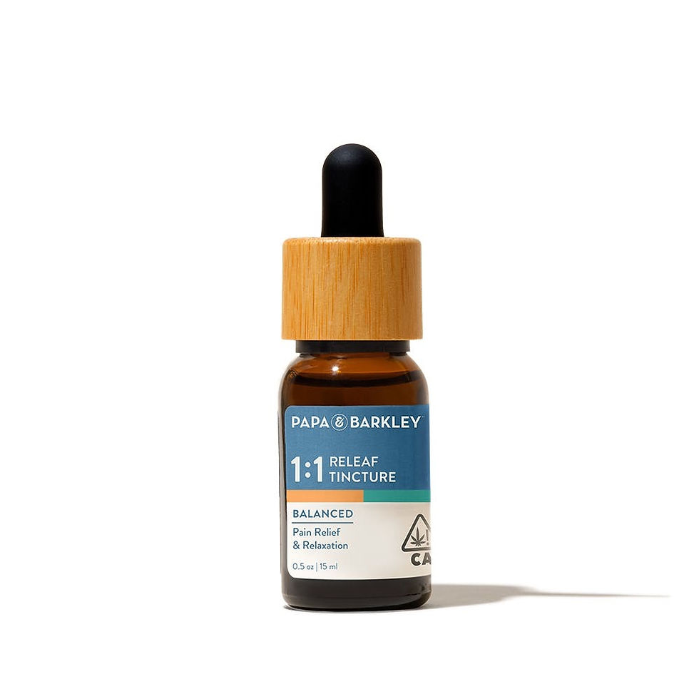 Papa & Barkley | Releaf Tincture 1:1 CBD:THC | 15ML