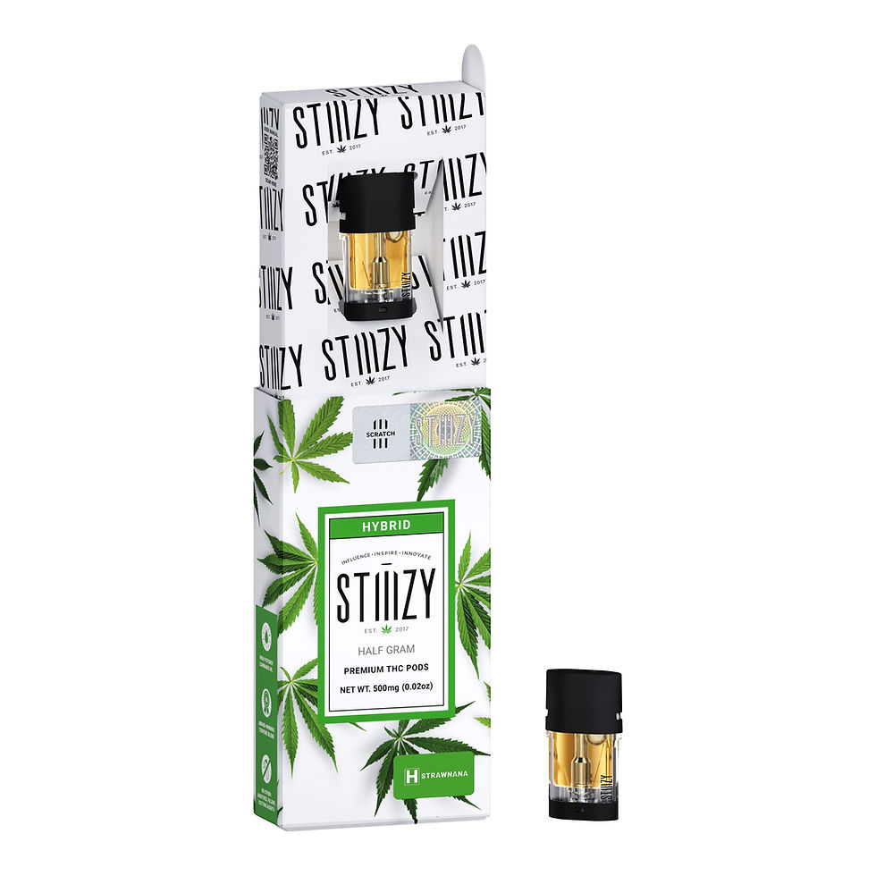 STIIIZY | Strawnana Premium THC Pod | .5G