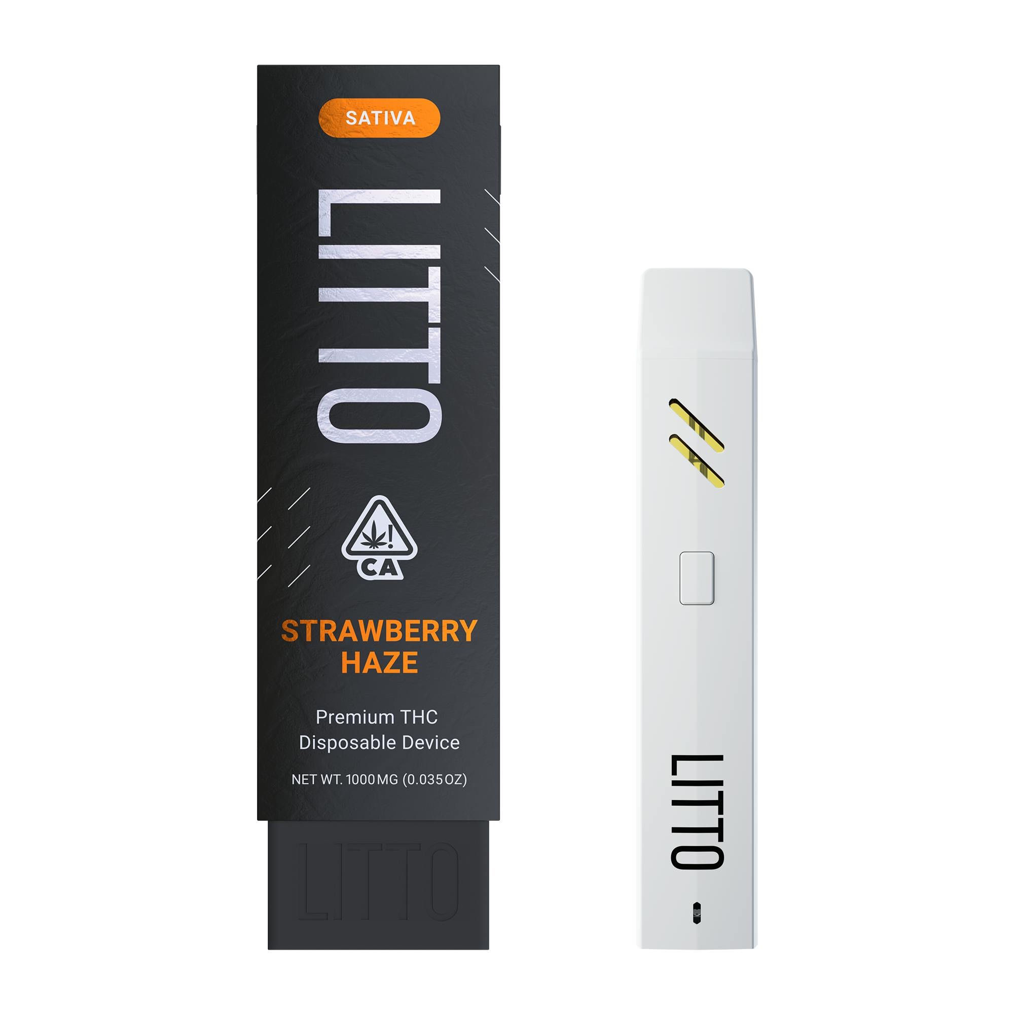 LITTO | Strawberry Haze | Premium THC All-In-One | 1g