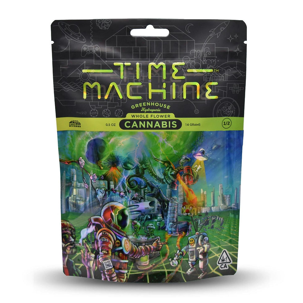 Time Machine | Kush Mints | Premium Indoor Flower | 14G