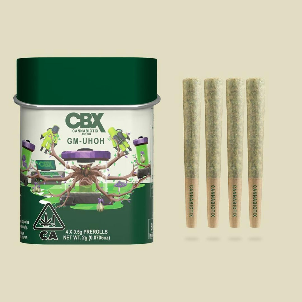 Cannabiotix | GM-UHOH  | Hybrid 4 Pack Preroll | 2G