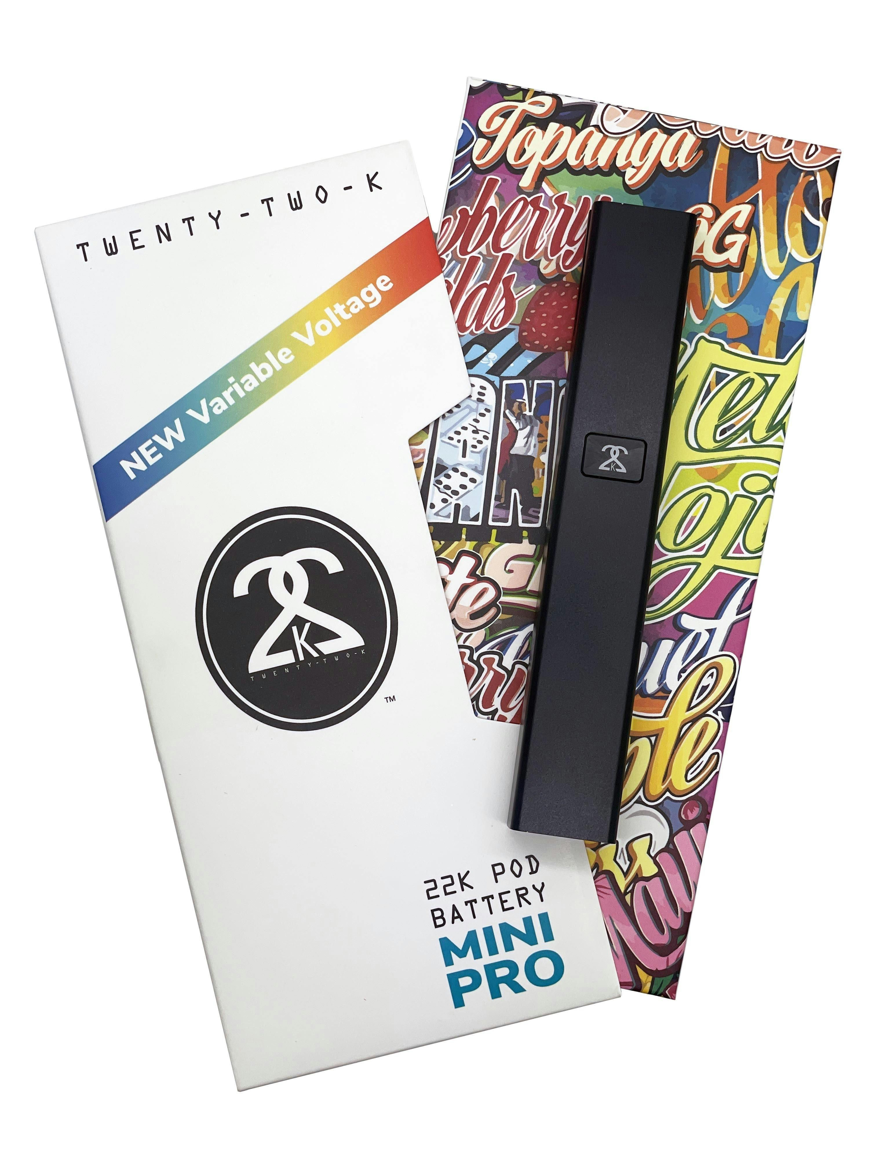 22k | Mini Pro | Variable Voltage | Pod Battery