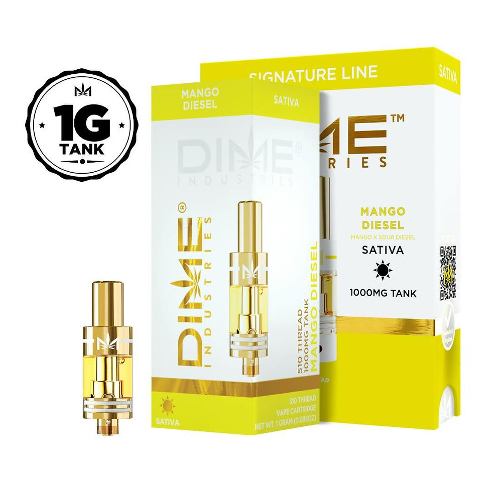 Dime Industries | Mango Diesel | 1000mg Tank