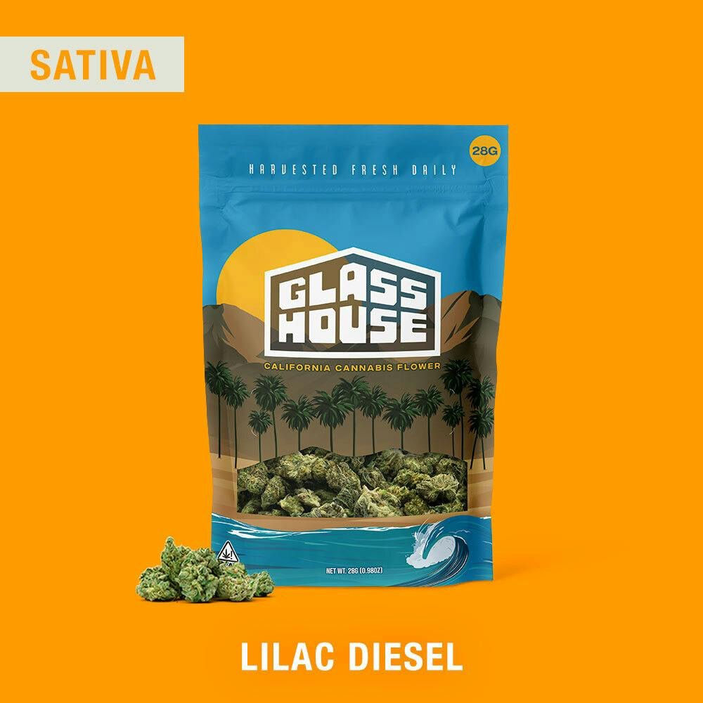 Glass House | Lilac Diesel | Cannabis Flower | 28G