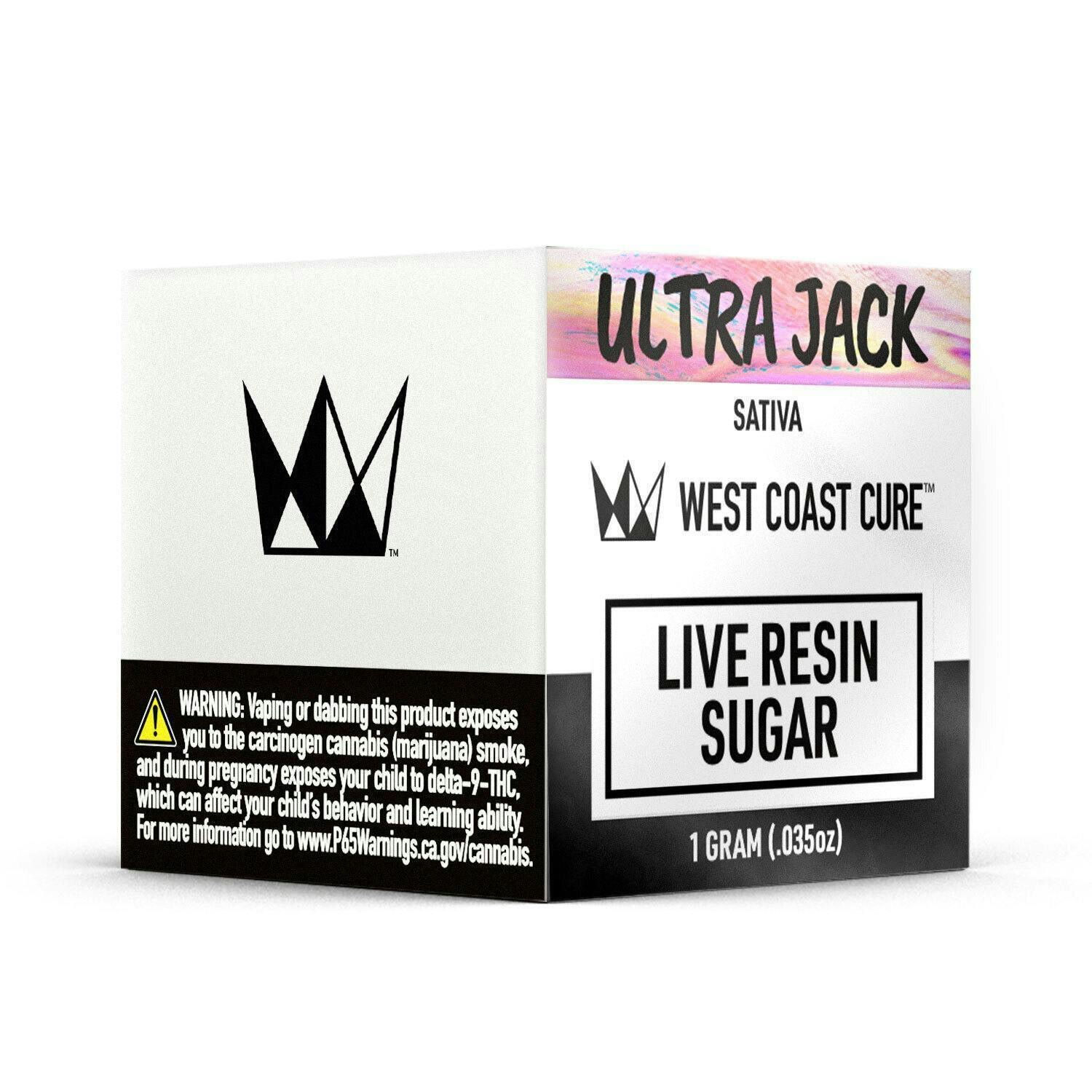 West Coast Cure | Ultra Jack | Live Resin Sugar | 1g