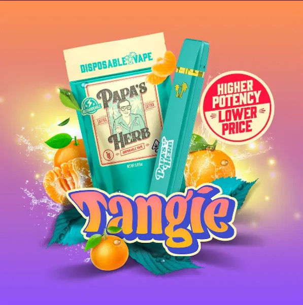 Papa's Herb | Tangie  Disposable | Sativa | 1G