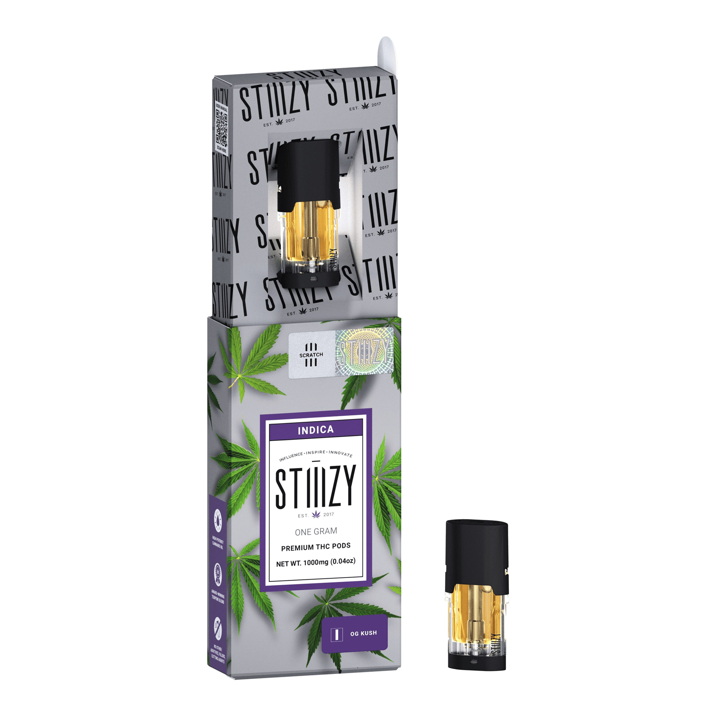STIIIZY | OG Kush | Premium Distillate Pod | 1g