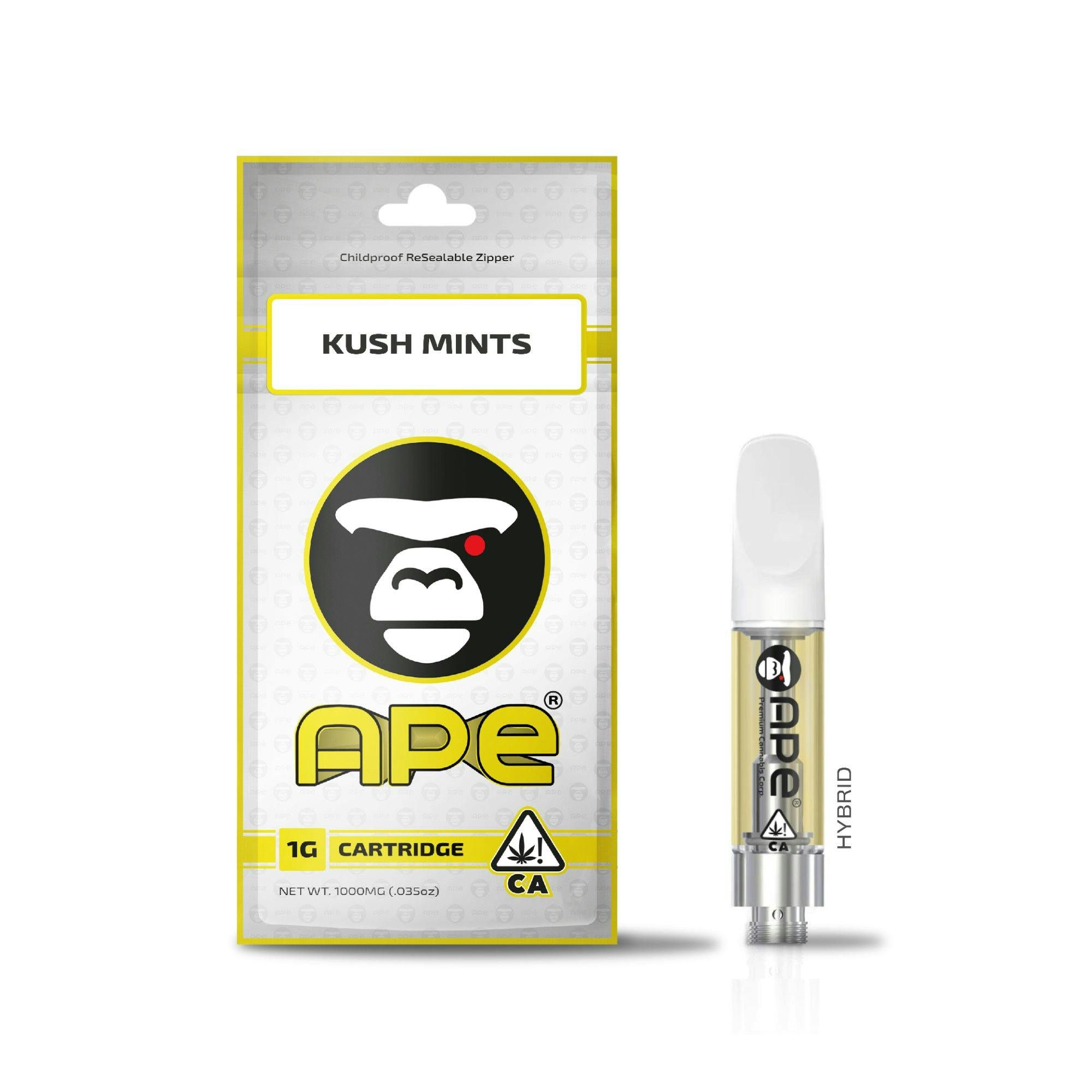 APE Premium Cannabis Corp | Kush Mints | Sauce Carts | 1g