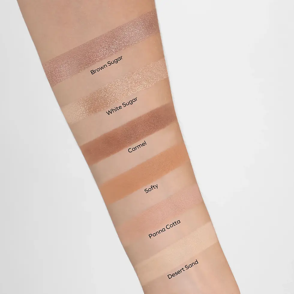 Miniatura: IBRA - Single Eyeshadow White Sugar