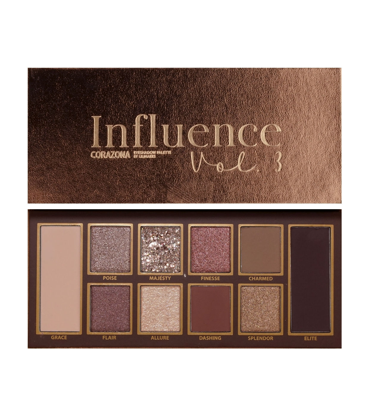CORAZONA - Influence Collection by Lilimakes Eyeshadow Palette Vol. 3