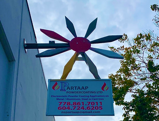 Our business sign