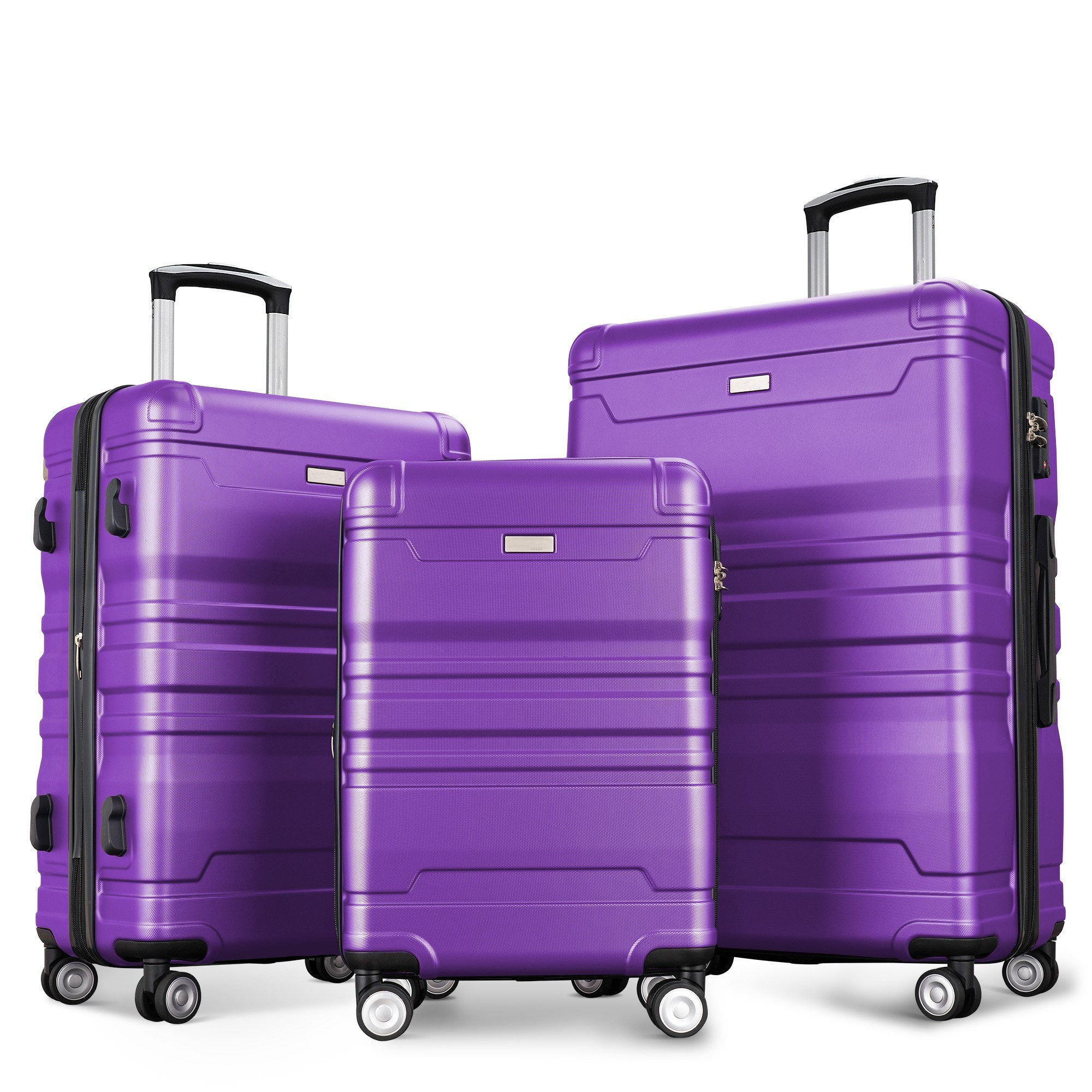 Luggage Sets New Model Expandable ABS Hardshell 3pcs Clearance Luggage Hardside