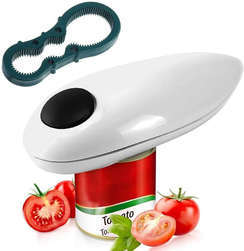 Kitchen Electric Can Opener: Open Your Cans with A Simple Push of Button - Smoot