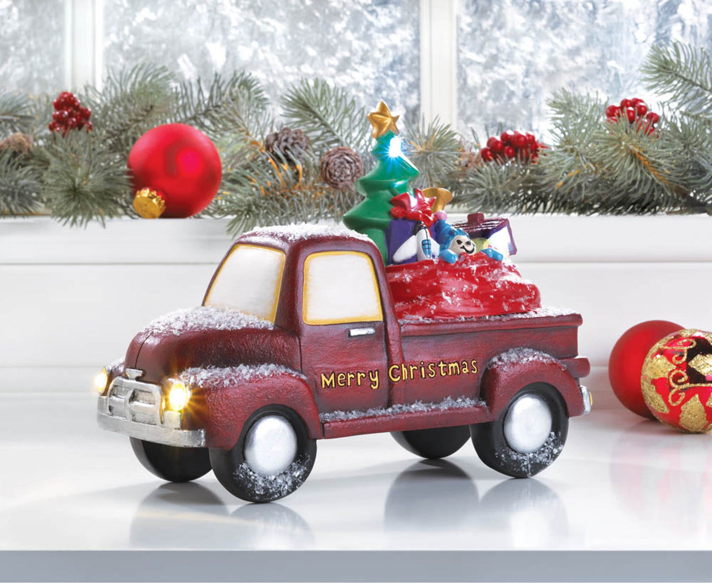 Light -up Toy Delivery Truck