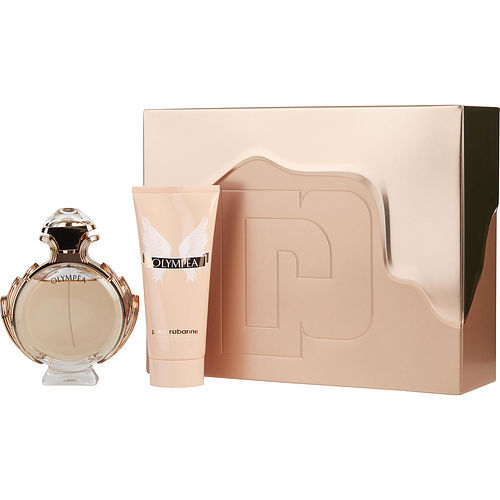 PACO RABANNE OLYMPEA
EAU DE PARFUM SPRAY 2.7 OZ & BODY LOTION 3.4 OZ