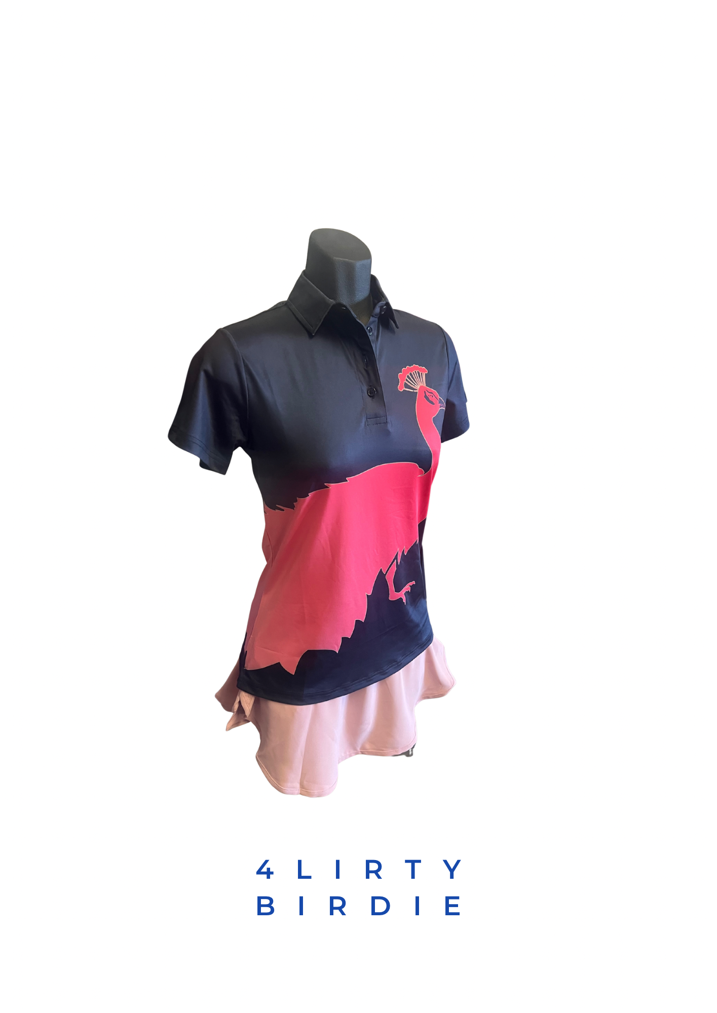 4lirty Birdie Black/Pink Women's