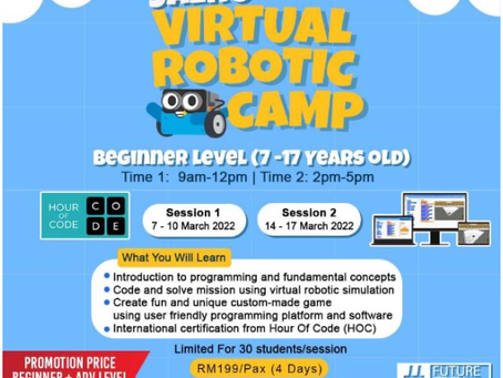 PROGRAM JAZRO VIRTUAL ROBOTIC CAMP SESSION 2