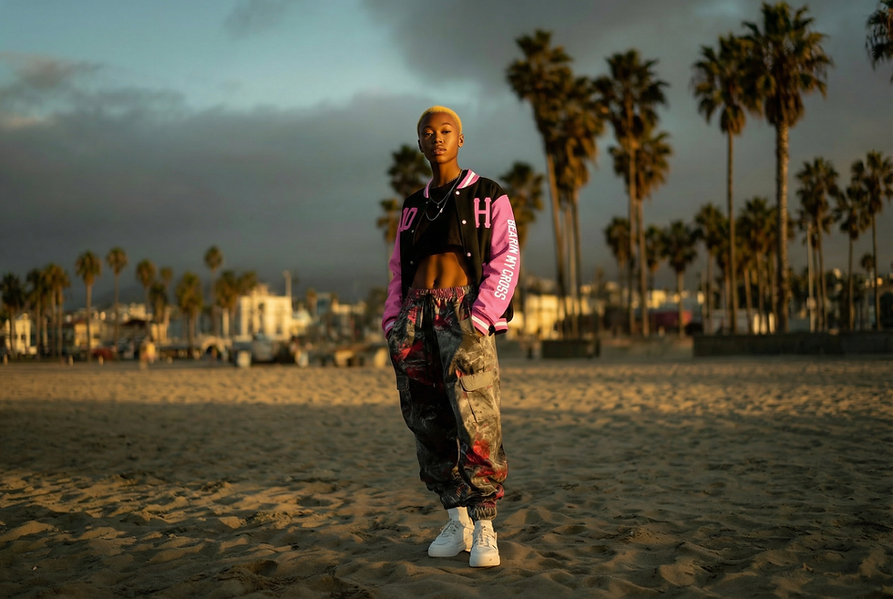 Thumbnail: Womens “Bearin My Cross” Varsity Jacket (HISSTORY Edition)