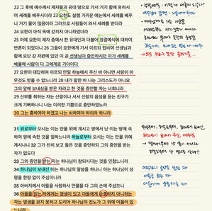 요한복음 3:22-36 받고 믿고 순종하라