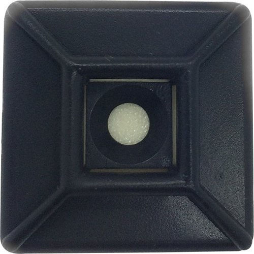 ADI Pro Wire Tie Mount 1.1" X 1.1" 100-Pack Black