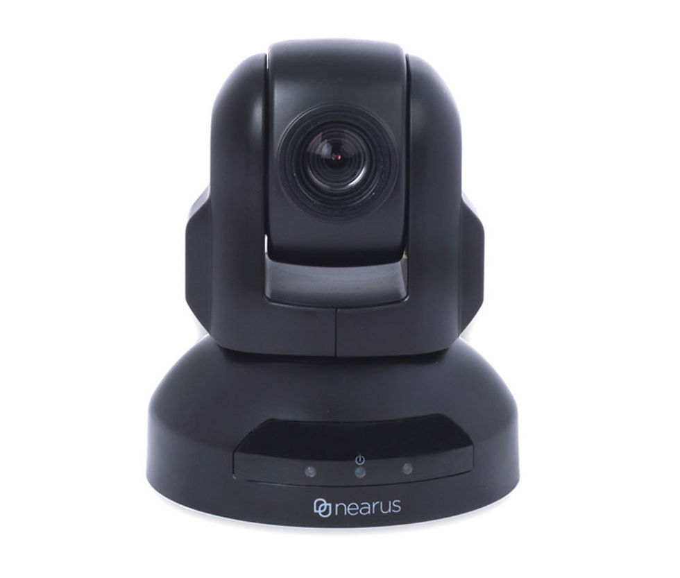 Thumbnail: Nearus™ USB 2.0 PTZ Web Conferencing Camera with 10x Zoom - Black