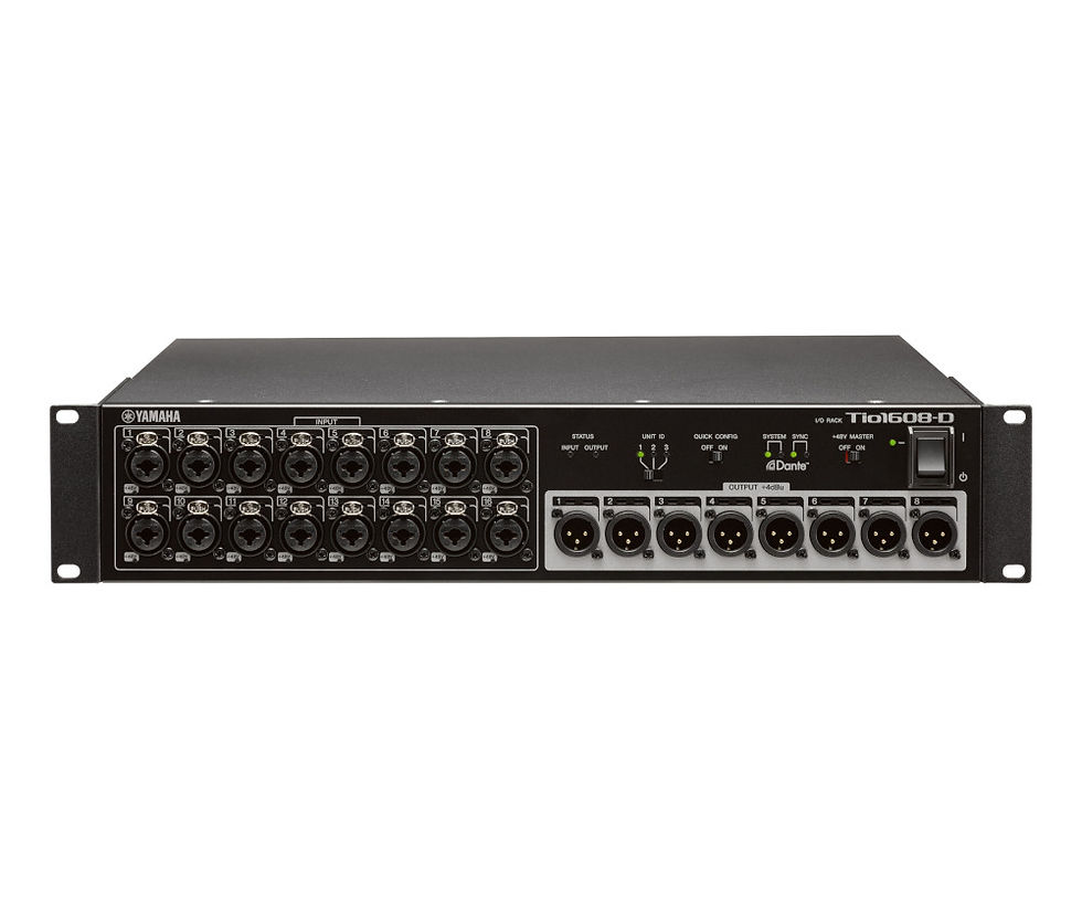 Thumbnail: Yamaha Pro Dante I/O Expansion for TF Rack