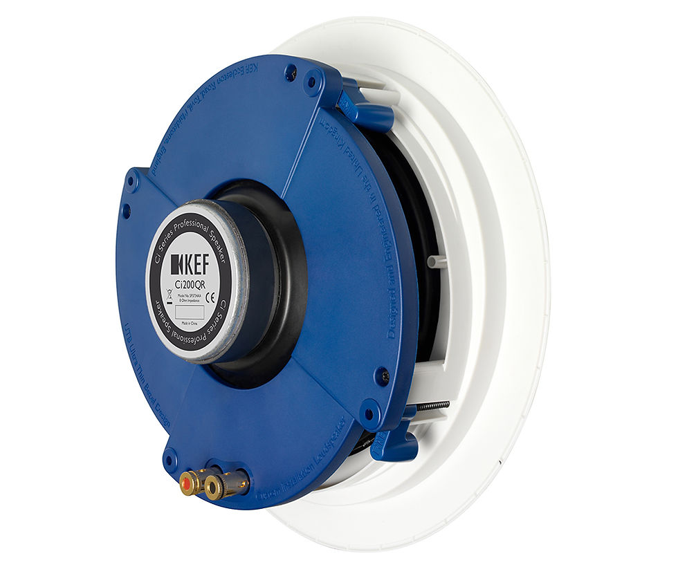 Thumbnail: KEF Ci Q Series Ci160QR Round In-Ceiling Speaker - 6.5" (Each)