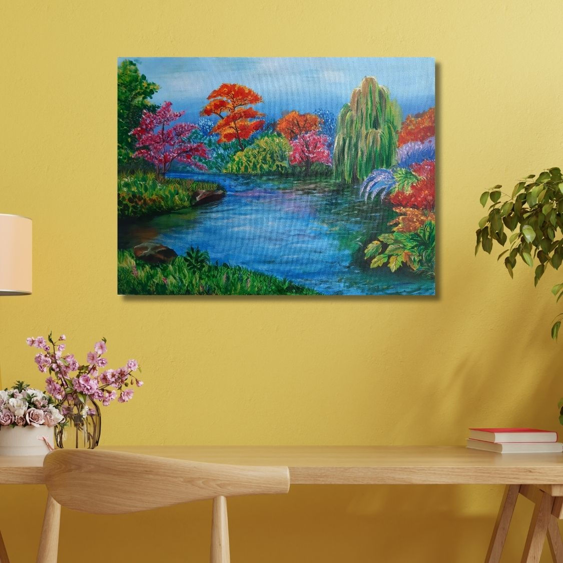 River Scenery Painting