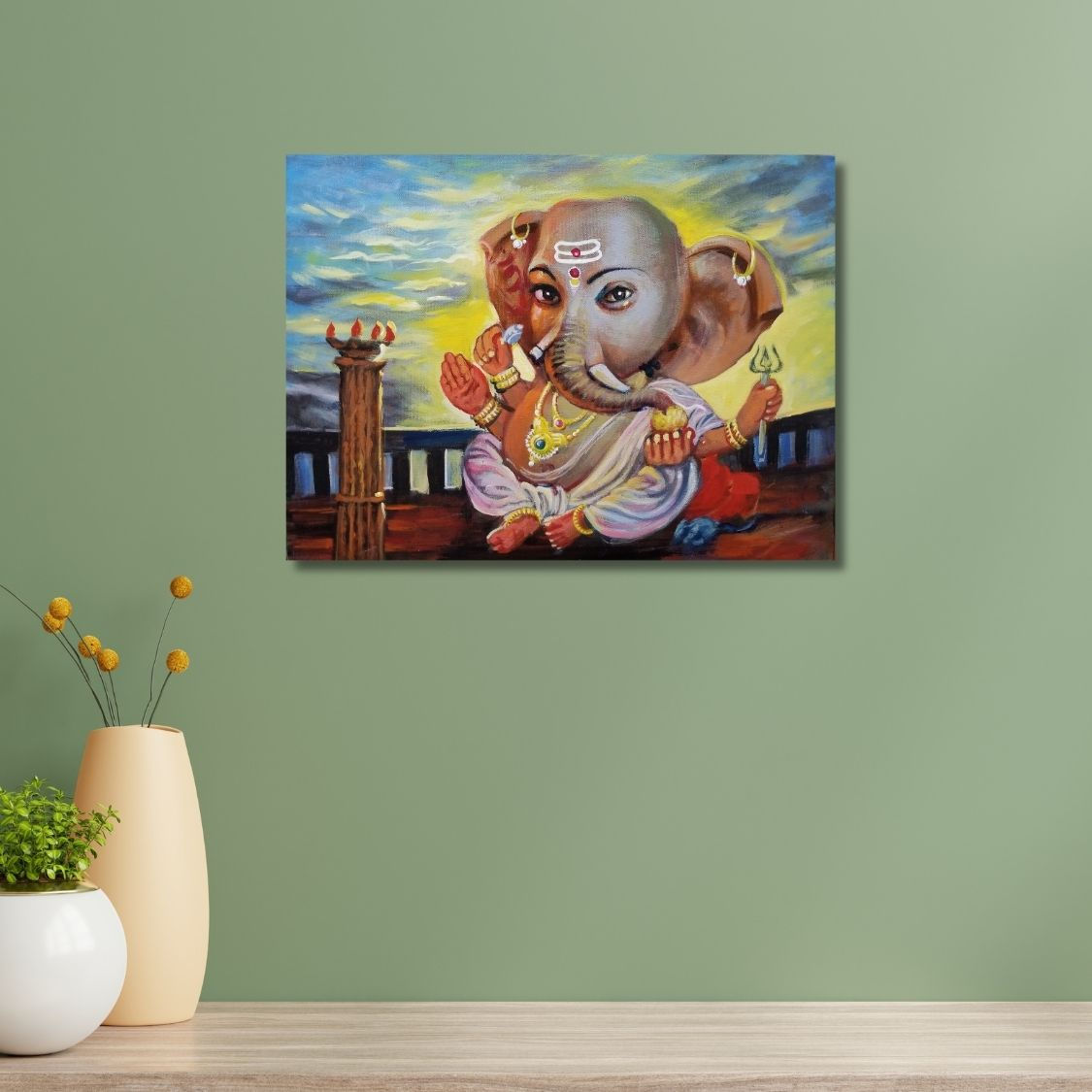Indian God Ganpati Painting