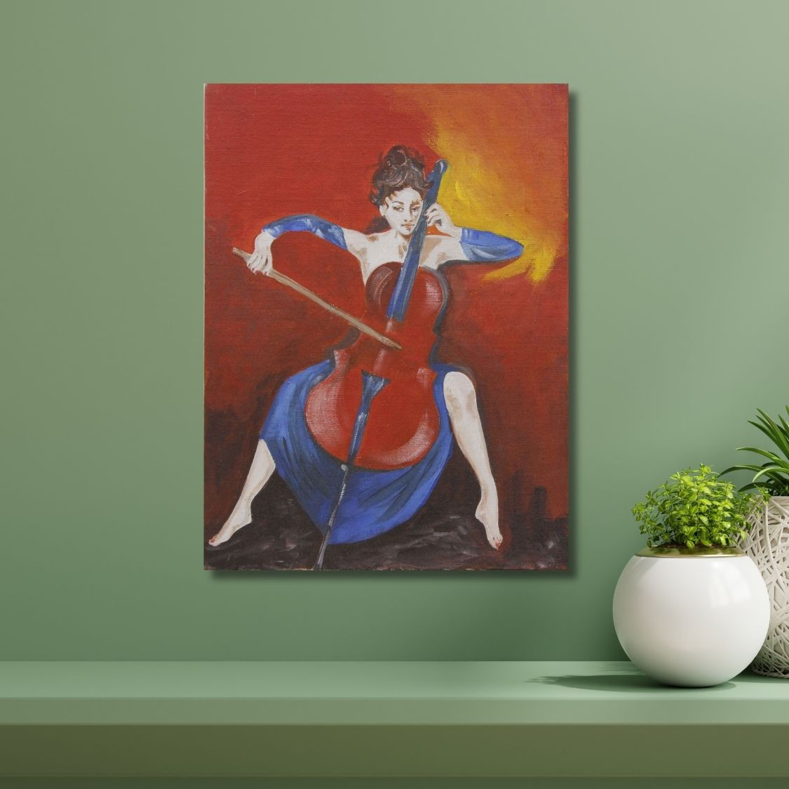 Musical Expressionist Artwork