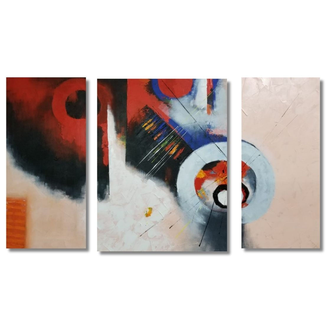 modern abstract canvas painting
