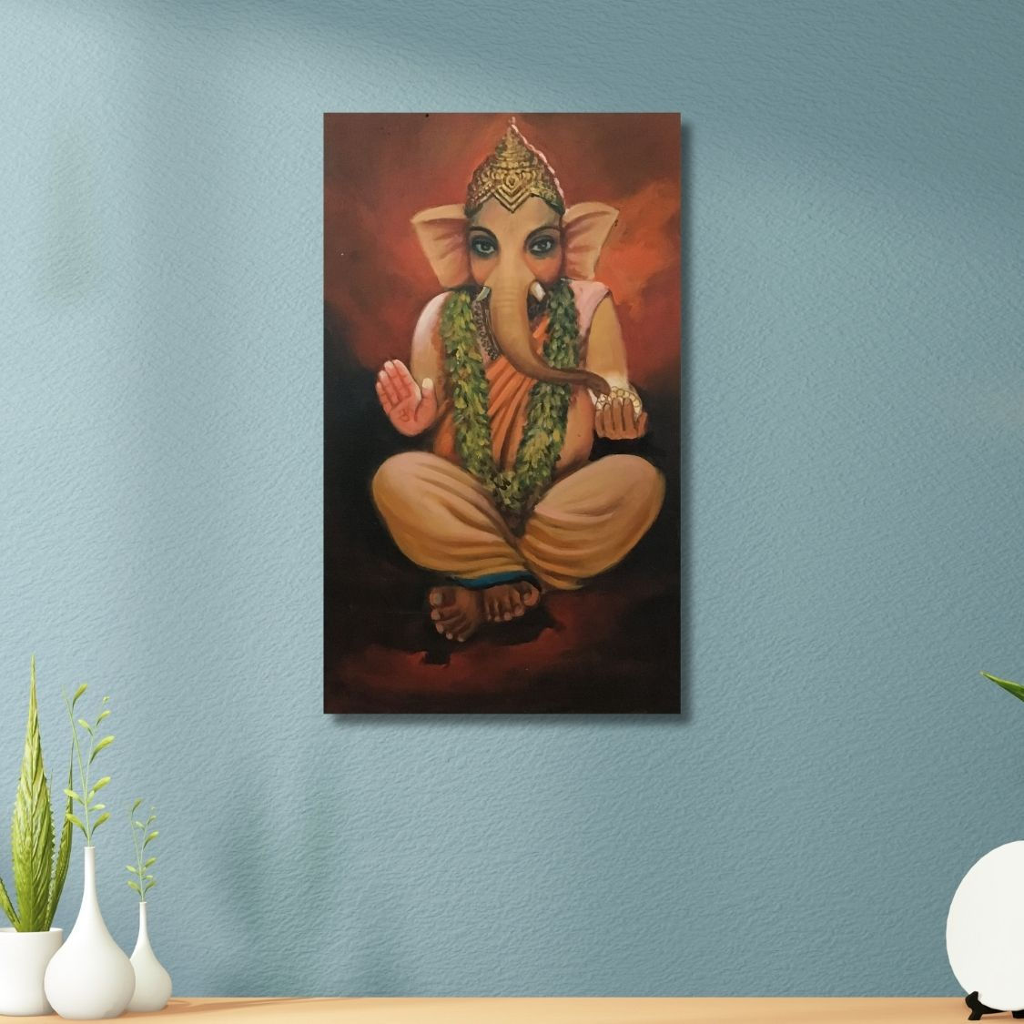 realistic hindu god artwork