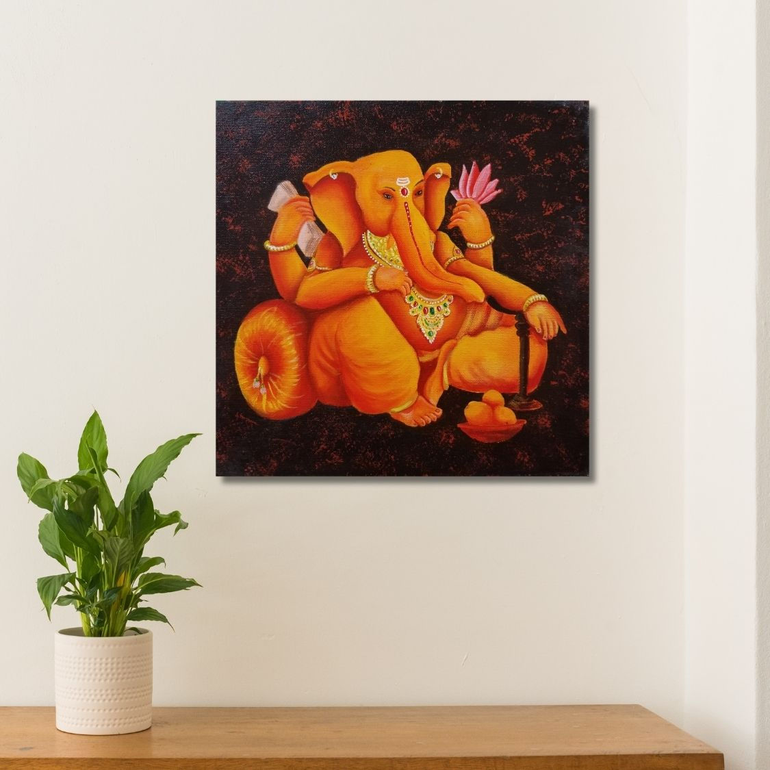 ganpati wall art