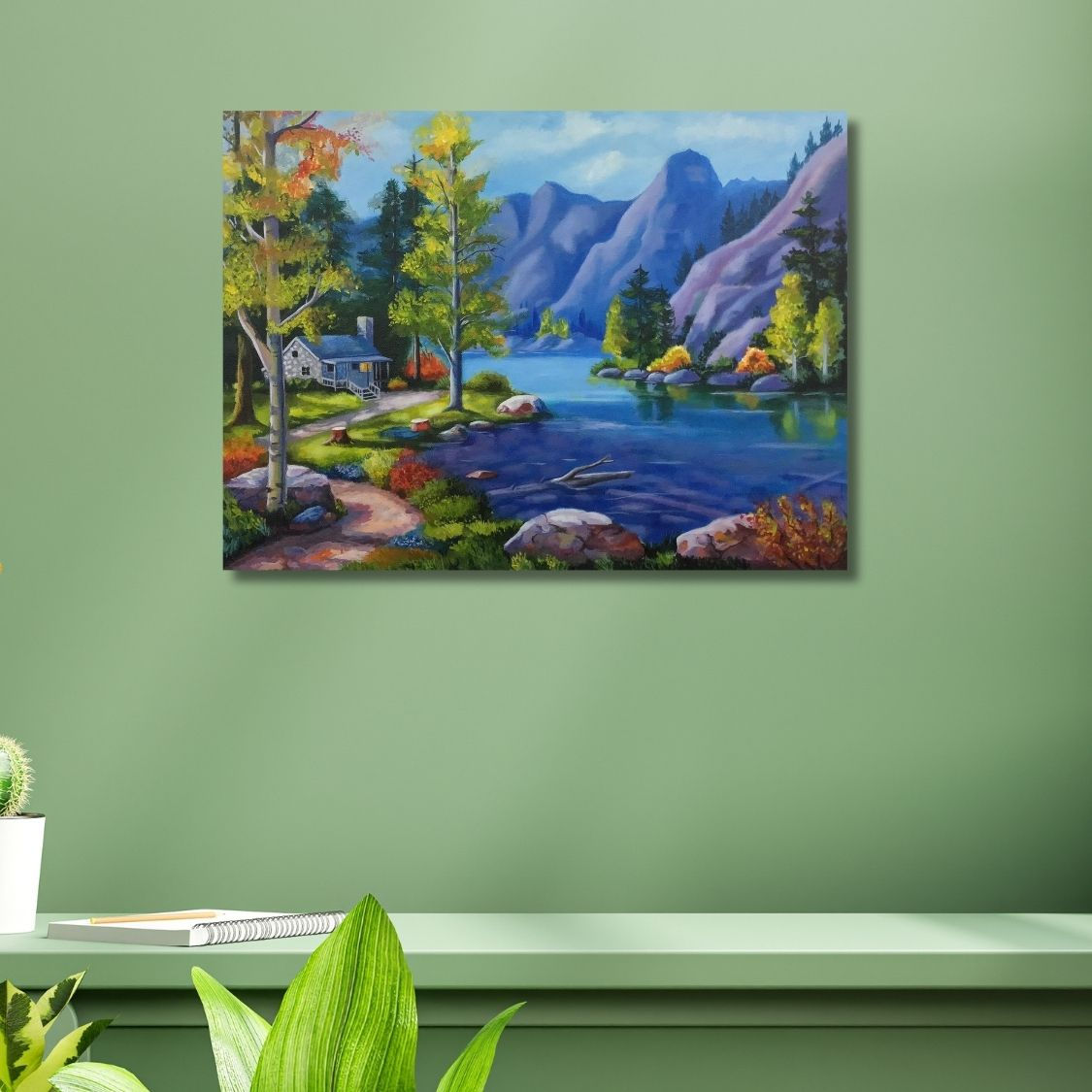 Mountain Scenery Wall Art