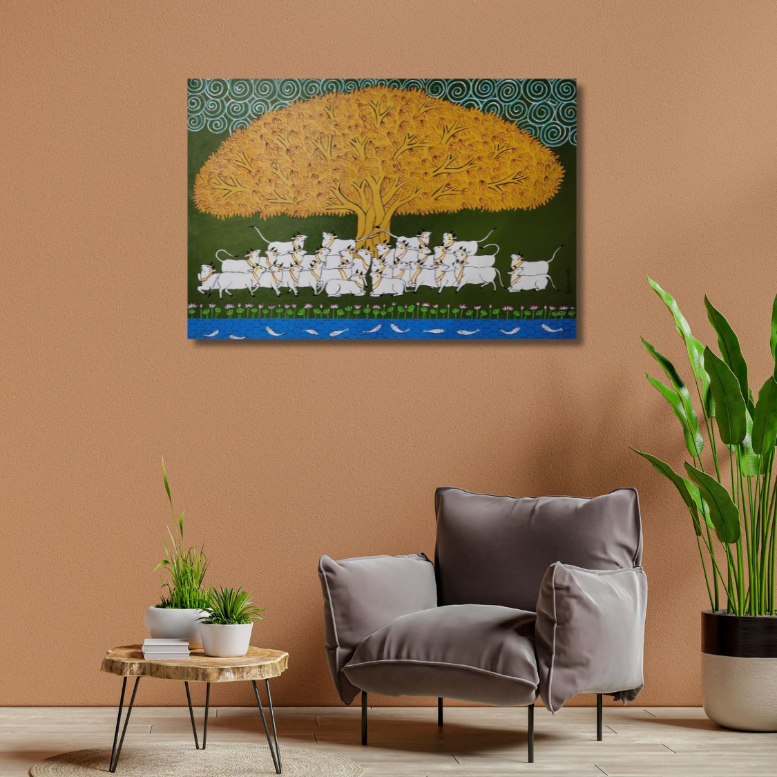 Indian folk art painting
