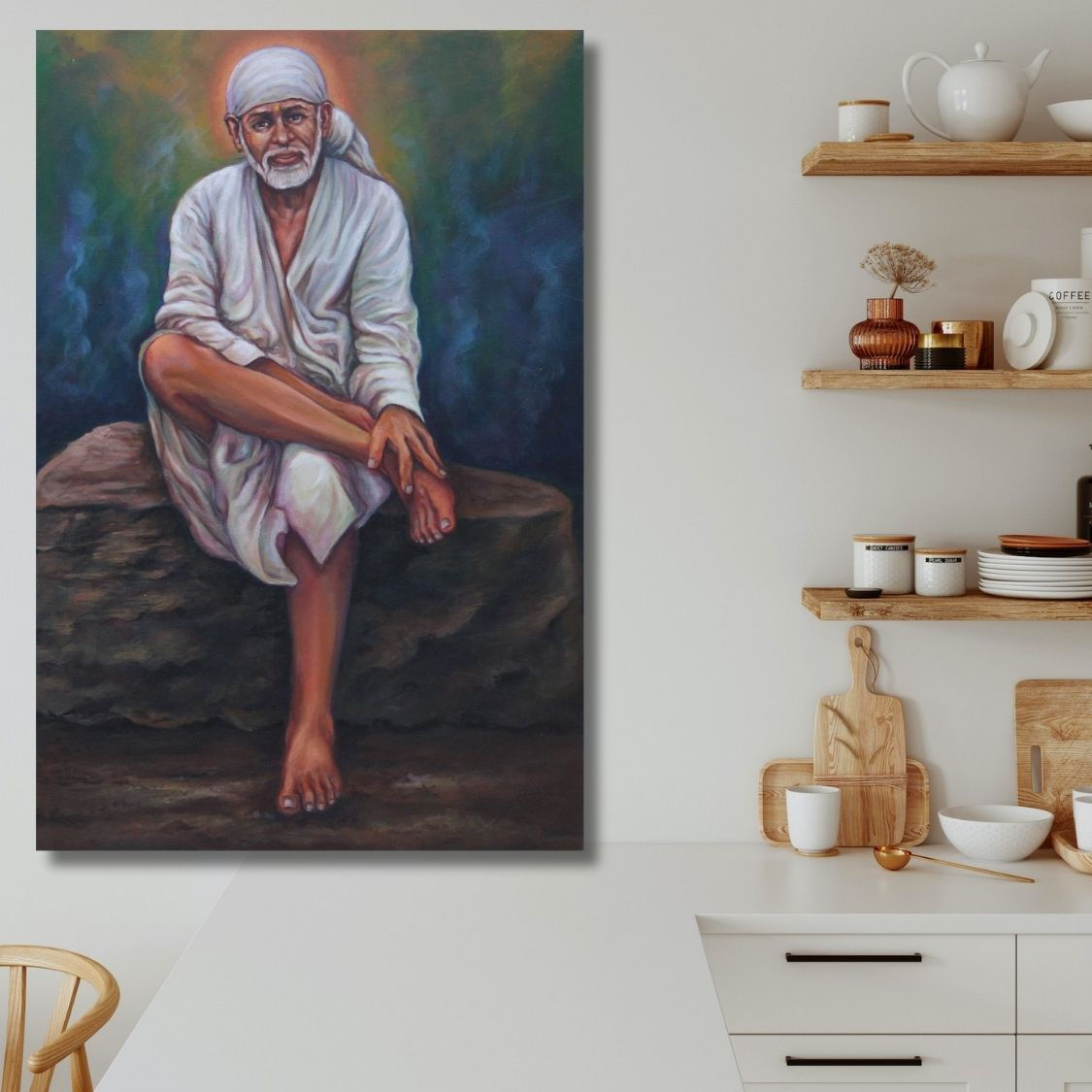 Handmade Religious Portrait