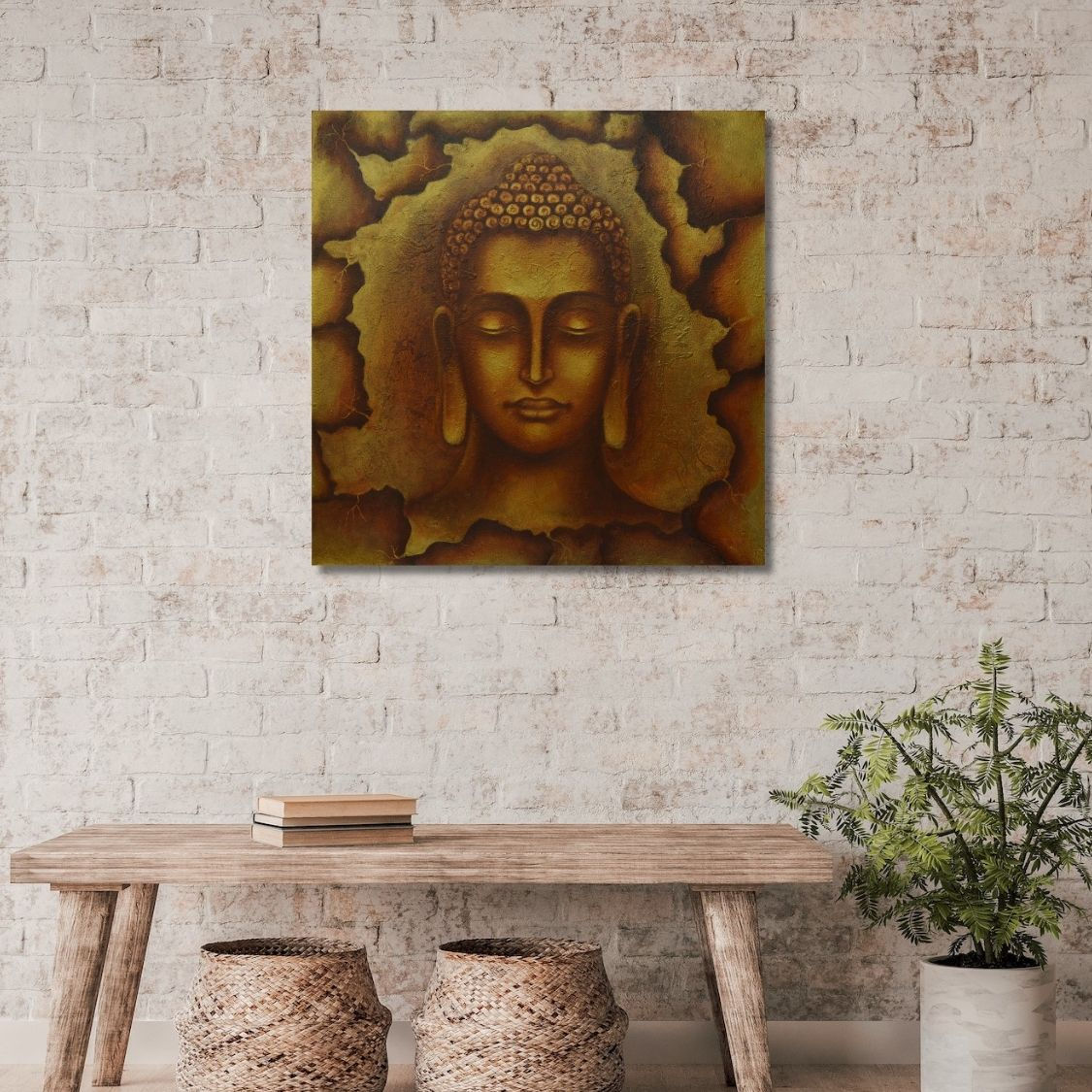 Enlightened Buddha Painting
