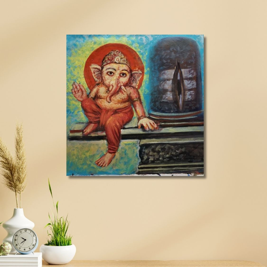 Spiritual Ganapati Canvas