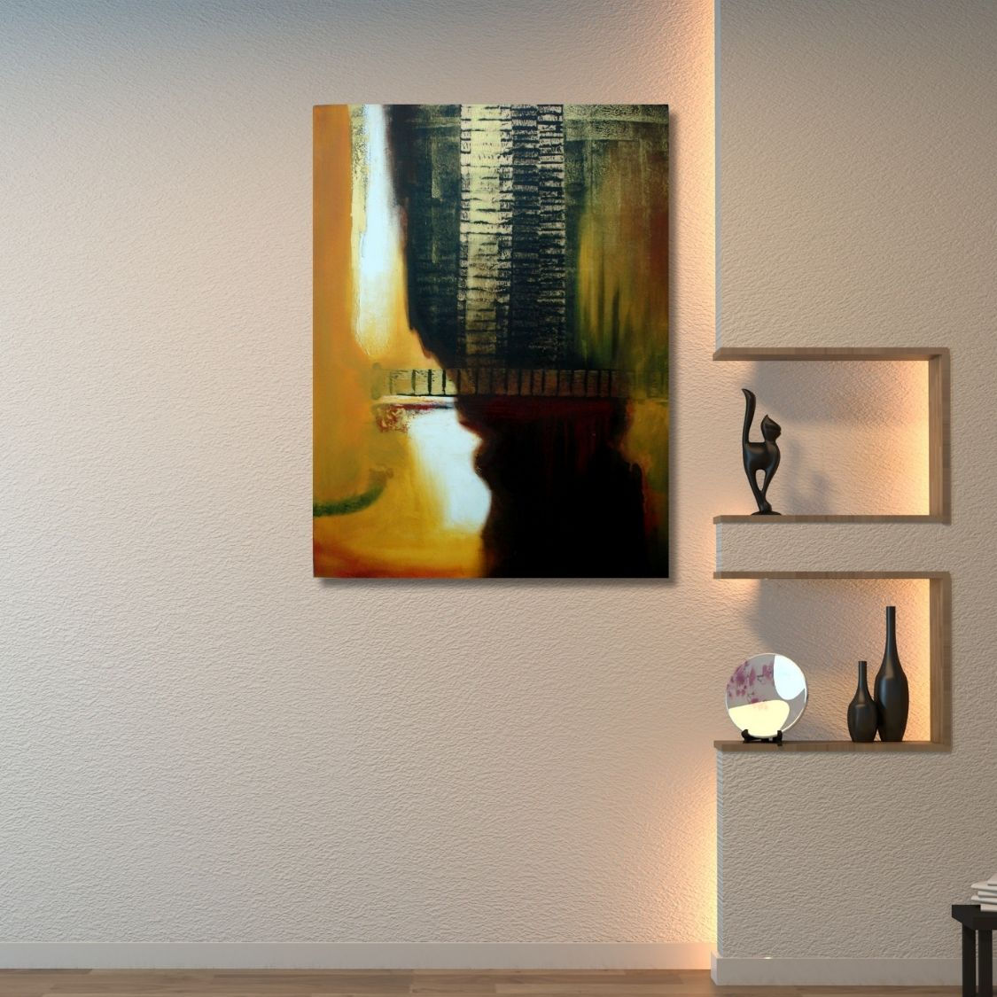 Handmade Abstract Acrylic Art